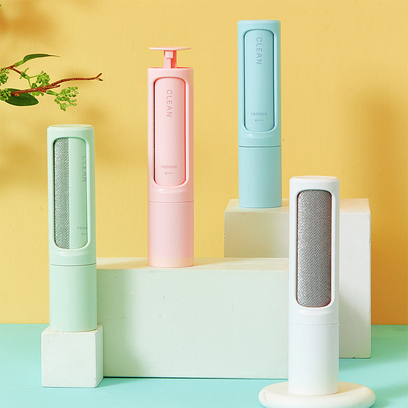 Reusable Pet Hair Remover Brush — Self-Cleaning Lint Roller for Cat & Dog Fur