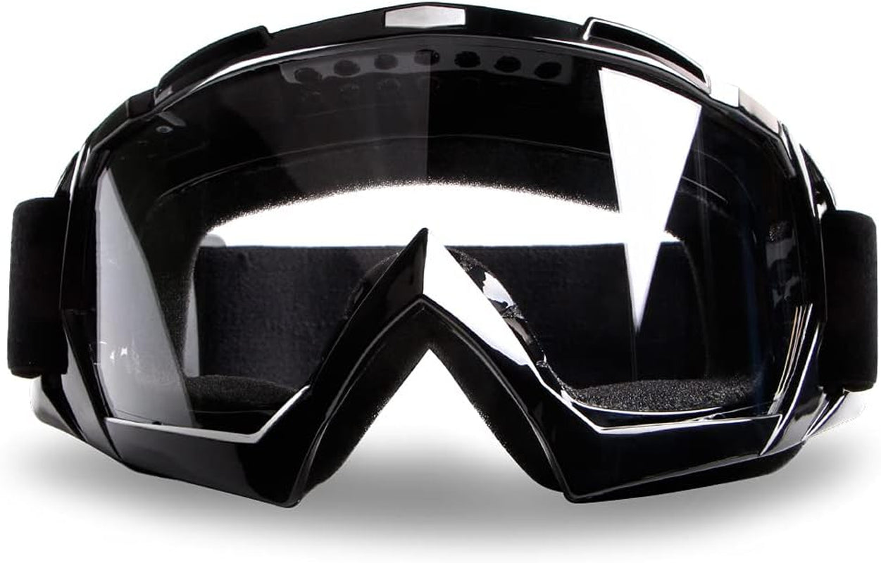 Lunette De Moto Cross, Lunettes De Protection De Sécurité Réglables, Lunettes De Ski Anti-Uv