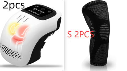 Electric Knee Massager — Infrared Heat, Vibration & Laser Pain Relief | Rechargeable