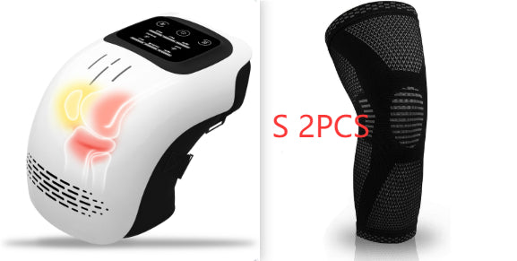 Electric Knee Massager — Infrared Heat, Vibration & Laser Pain Relief | Rechargeable