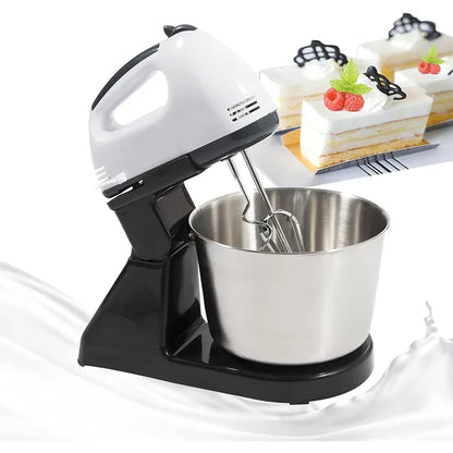 Electric Stand Mixer with Bowl — 7 Speeds, 1.7L | 150W Compact Kitchen Mixer