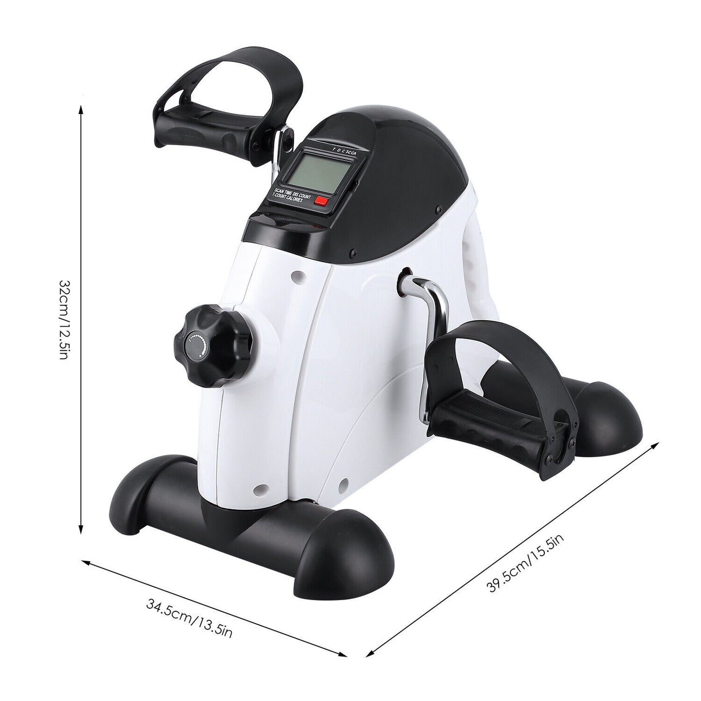Mini Heimtrainer Pedaltrainer Arm Und Beintrainer Fitness Bike Trimmrad LCD