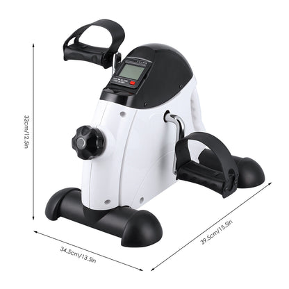 Mini Heimtrainer Pedaltrainer Arm Und Beintrainer Fitness Bike Trimmrad LCD