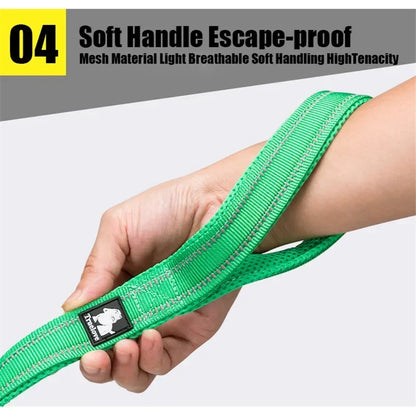 Soft Pet Leash Reflective Nylon Mesh Padded Puppy Large Dog or Cat Walking Training 11 Color 200Cm TLL2112 Dropshipping