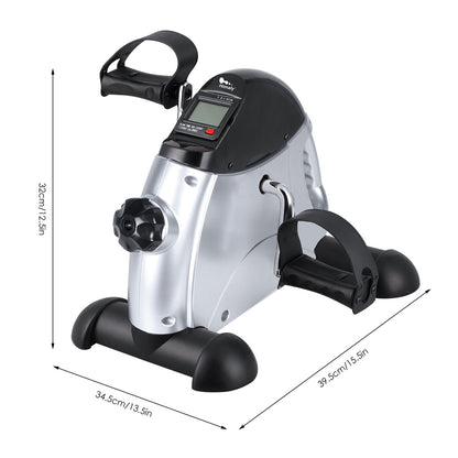 Mini Heimtrainer Pedaltrainer Arm Und Beintrainer Fitness Bike Trimmrad LCD