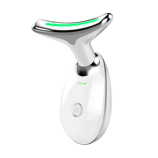 Dispositif Beauté LED Cou & Décolleté — Anti-Rides, Raffermissant | Rechargeable