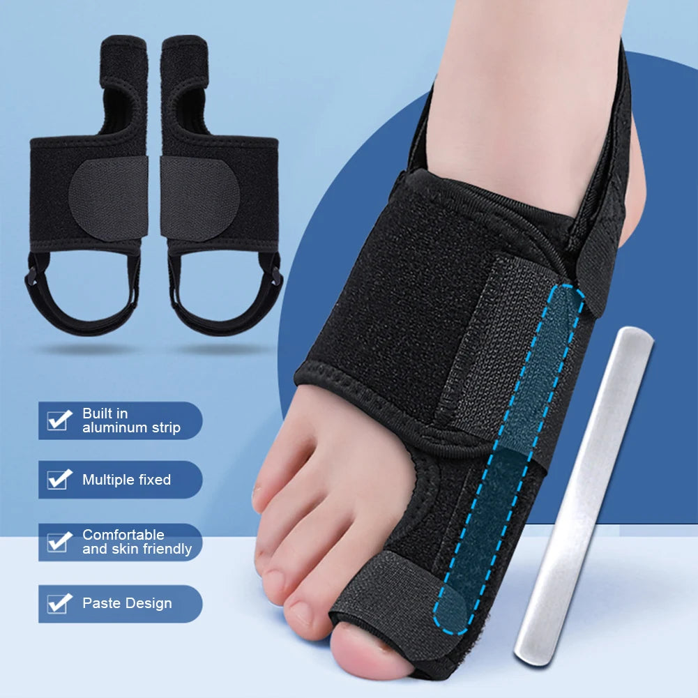 Hallux Valgus Bunion Corrector — Adjustable Toe Straightener & Orthopedic Brace