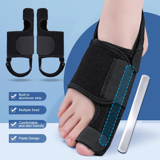 Hallux Valgus Bunion Corrector — Adjustable Toe Straightener & Orthopedic Brace