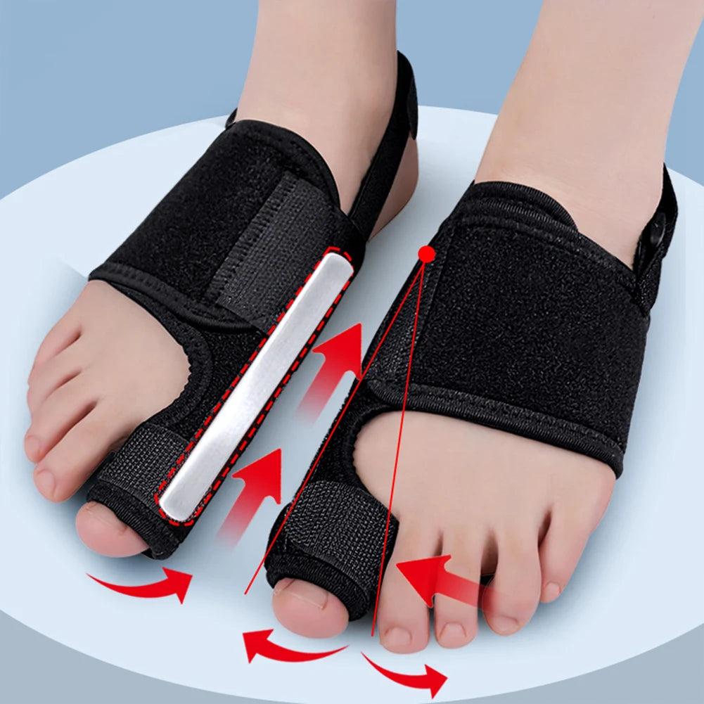 Hallux Valgus Bunion Corrector — Adjustable Toe Straightener & Orthopedic Brace