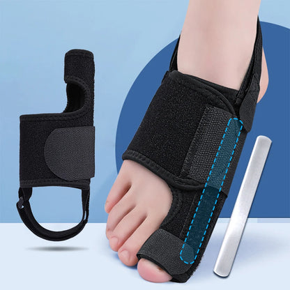 Hallux Valgus Bunion Corrector — Adjustable Toe Straightener & Orthopedic Brace