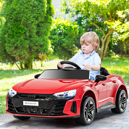 Voiture Electrique 12 V Avec Télécommande 2,4G Véhicules Électriques Démarrage Progressif & Musique Charge 25Kg Pour 37-95 Mois Blanc/Rouge/Noir