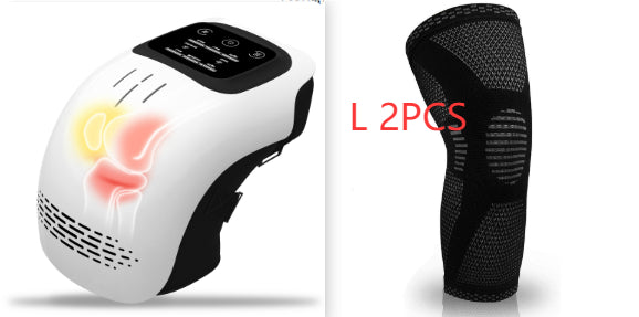 Electric Knee Massager — Infrared Heat, Vibration & Laser Pain Relief | Rechargeable