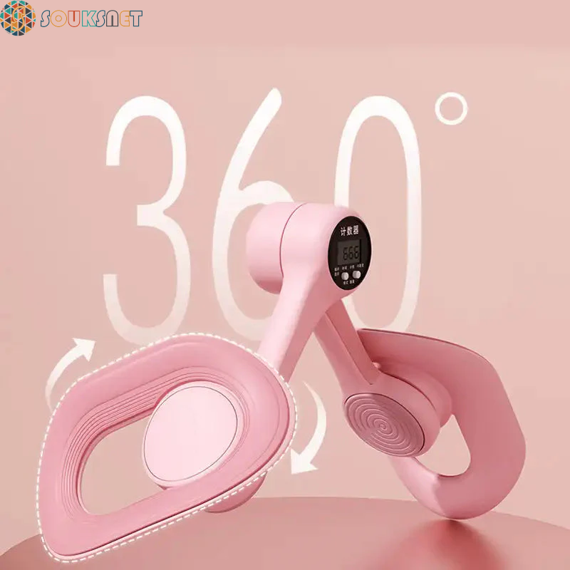 Non-Slip Comfortable Pelvic Floor Muscle Trainer Thigh Exerciser Leg Trainer for Postpartum Recovery Leg & Butt Training