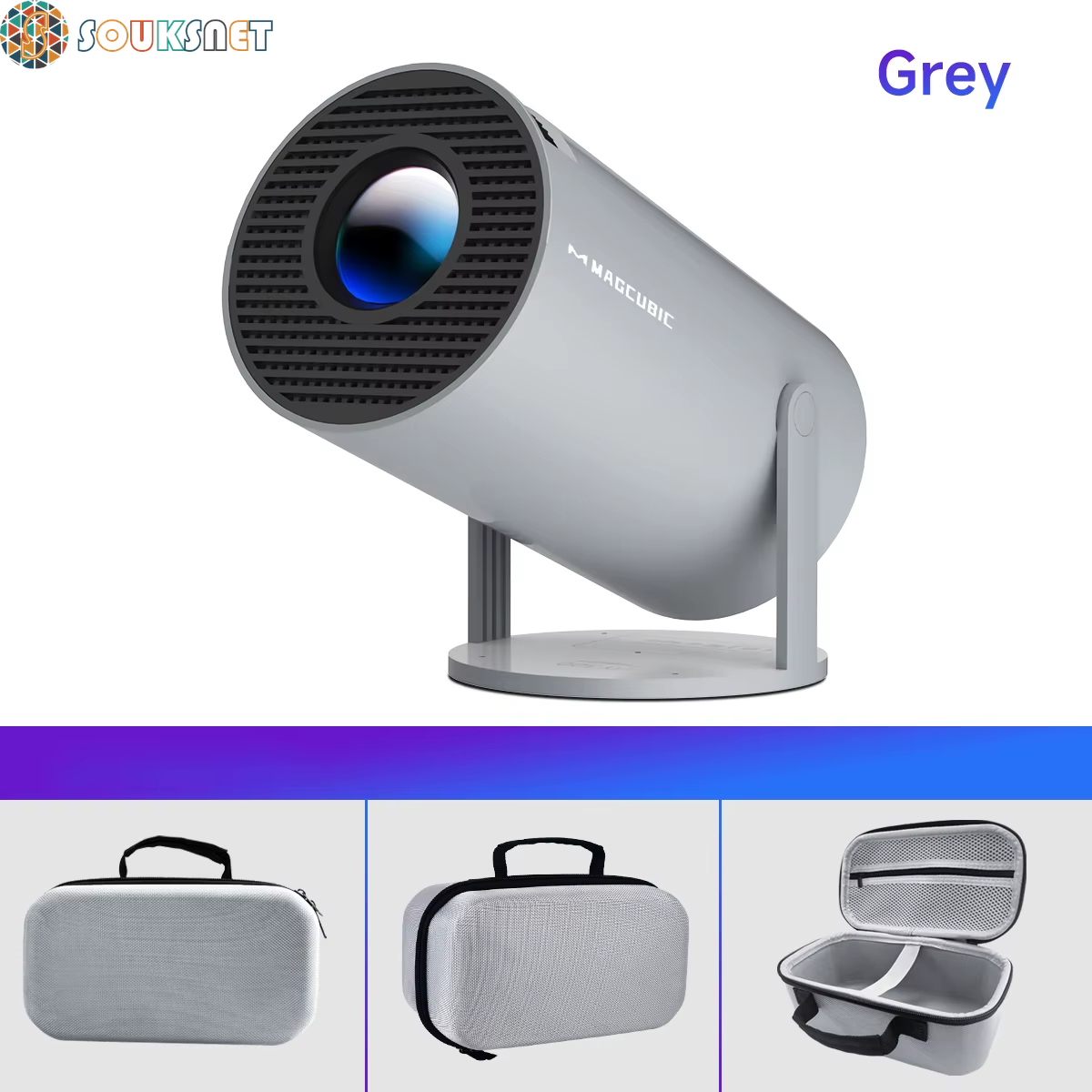 Magcubic Projector HY300 Pro 8K Android 14 Dual Wifi6 290ANSI Allwinner H726 BT5.4 1080P 1280*720P Home Cinema Outdoor Projetor