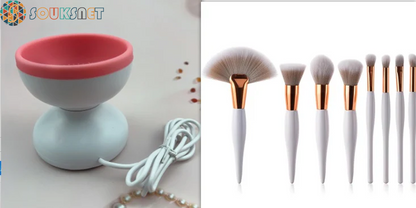 Portable USB Makeup Brush Cleaner Machine Electric Cosmetic Brush Cleaning Washing Tools Automatic Clean Makeup Brushes