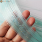 Sky Blue Hair Clip in Colored Extension Mixed Silver Tinsels Synthetic Rainbow Hairpiece Holiday Party Highlights for Women Girl