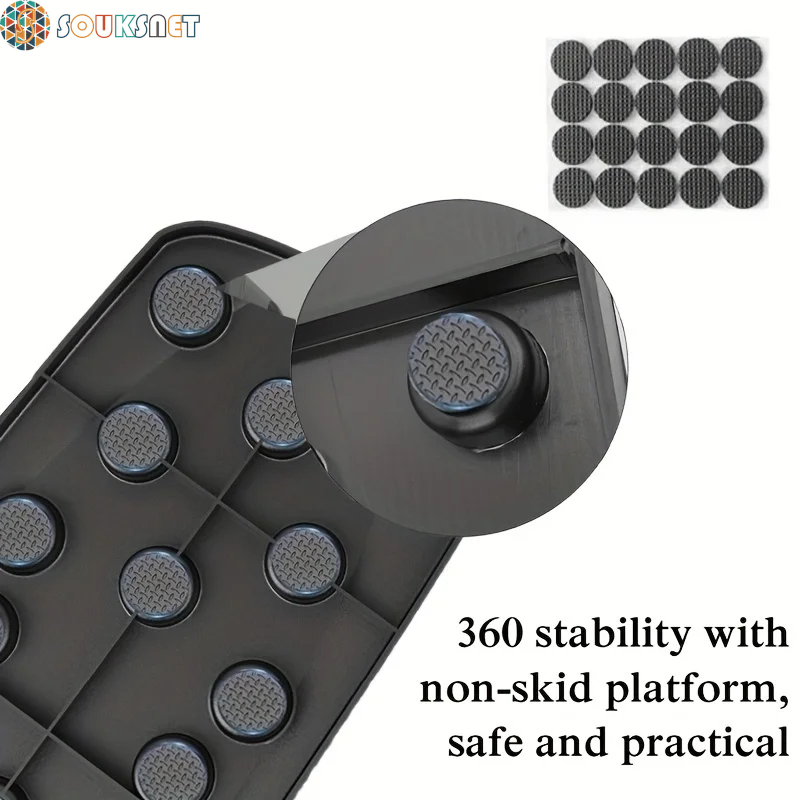 Push-Up Board Set Portable Multifunctional Push-Up Bar Foldable Fitness Equipment for Chest Abdomen Arms/Back Training