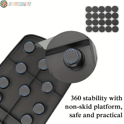 Push-Up Board Set Portable Multifunctional Push-Up Bar Foldable Fitness Equipment for Chest Abdomen Arms/Back Training